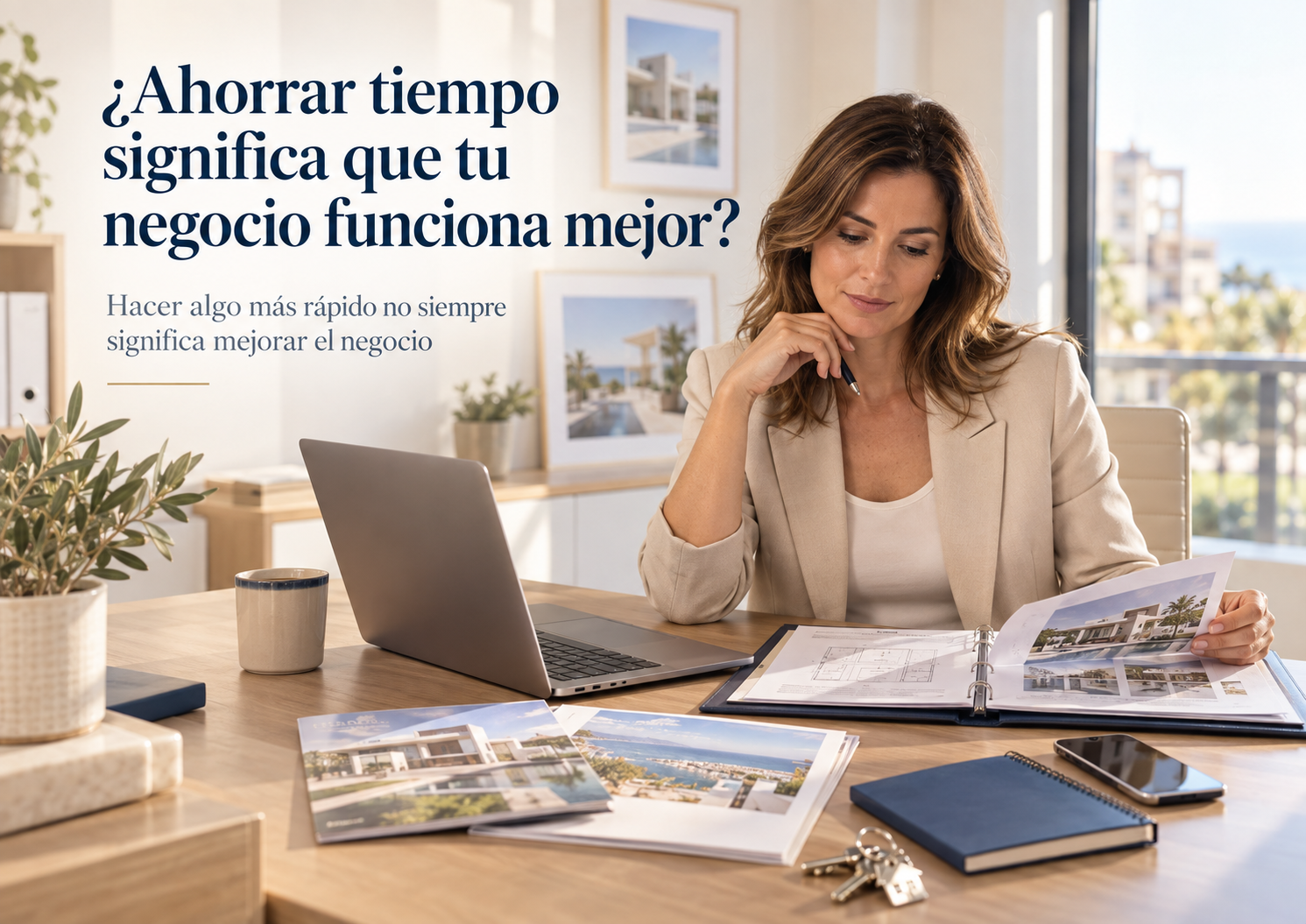 ¿Ahorrar tiempo significa que tu negocio funciona mejor?